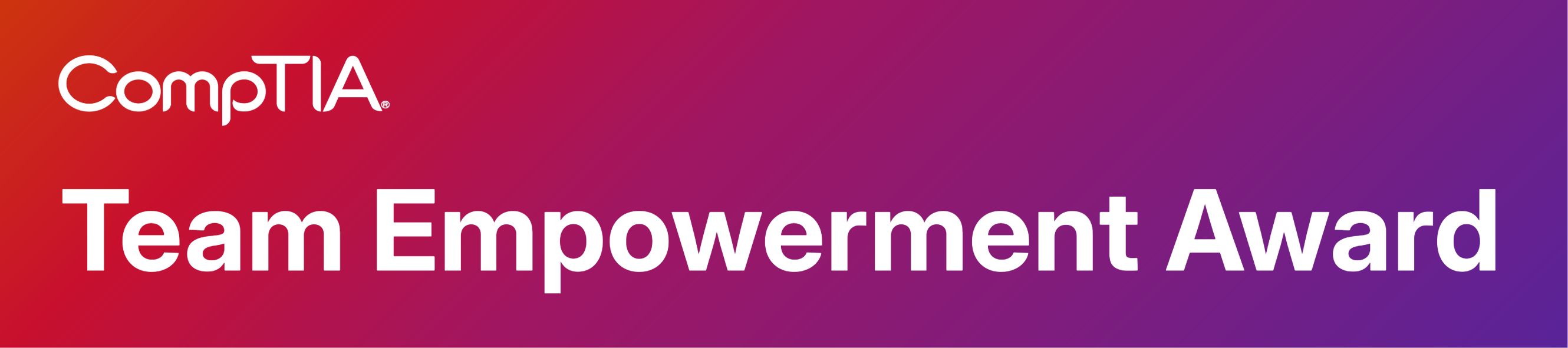 CompTIA Team Empowerment Award image